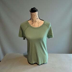 90 Degree By Reflex Sage Green Short Sleeve Tee XL